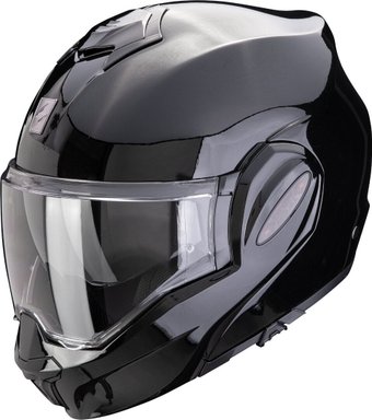 Мотошлем Scorpion Exo Exo-Tech Evo Pro Solid (р. XL, черный металлик)