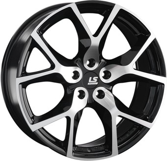 Литые диски LS RC12 20x8.5" 5x112мм DIA 66.6мм ET 30мм BKF