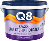 Краска Formula Q8 Для стен и потолка полиакриловая 05-154-002-065 6.5 кг (белый матовый)