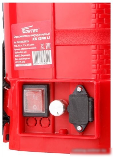 Аккумуляторный опрыскиватель Wortex KS 1240 Li