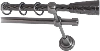 Lm Decor Византия (антрацит, витая, 1.8м 16мм, 1 ряд)