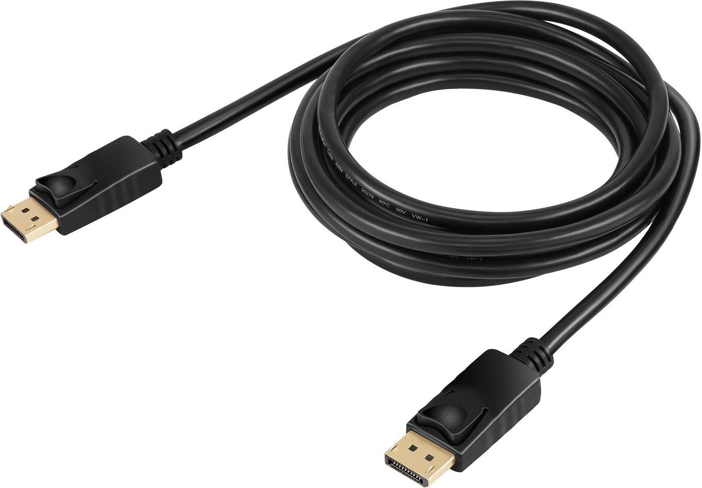 Кабель Buro BU-DP-V1.2-3M DisplayPort - DisplayPort (3м, черный)