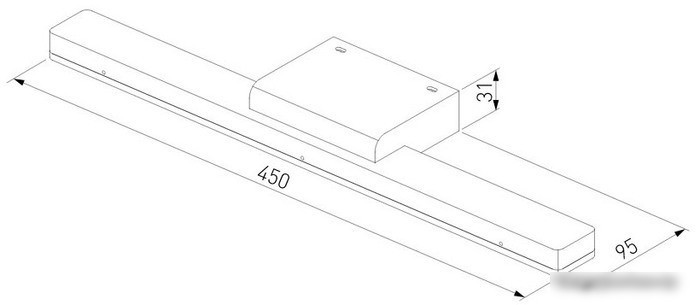 Подсветка для зеркал Elektrostandard Protect MRL LED 1111 (алюминий)