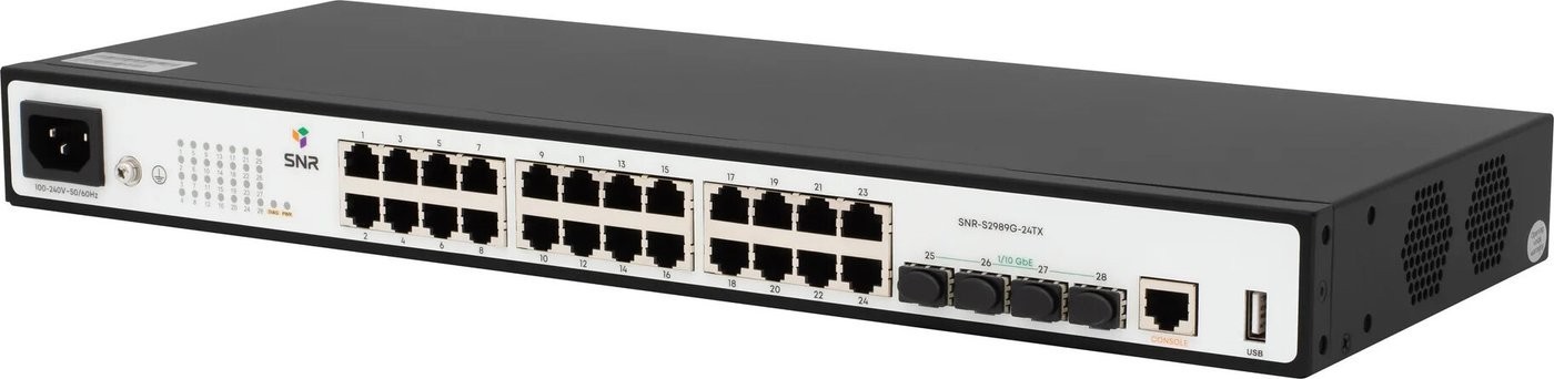 Управляемый коммутатор уровня 2+ SNR SNR-S2989G-24TX