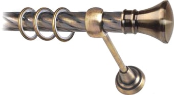 Lm Decor Люксор (антик, витая, 3.2м 25мм, 1 ряд)