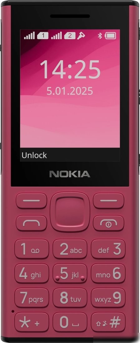 Кнопочный телефон Nokia 130 Music Dual SIM TA-1704 (красный)