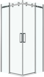 Душевой уголок Grossman Classic 100x100x195 300.K33.04.1010.10.00 (хром/прозрачное стекло)
