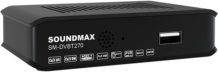 Приемник цифрового ТВ Soundmax SM-DVBT270