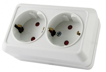 Розетка TDM Electric Ладога SQ1801-0062