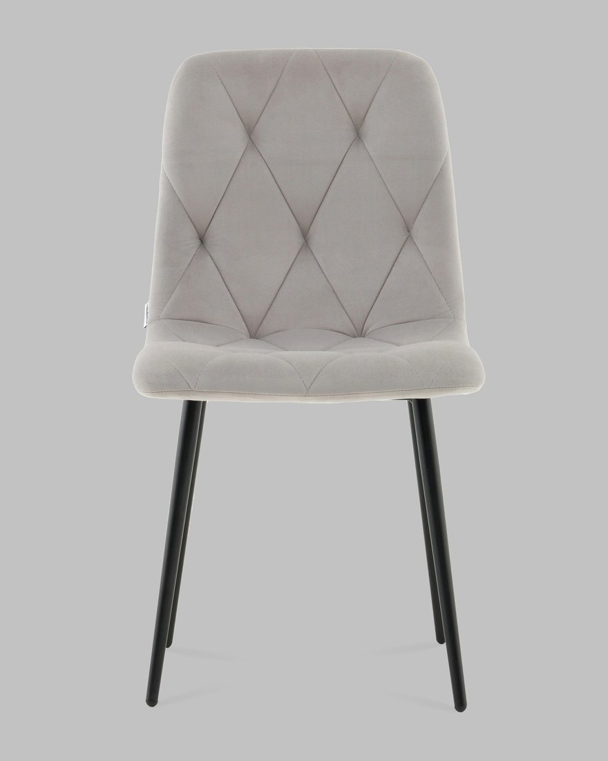 Стул Stool Group Одди Diamond AV 443-Csil-KP3-9005 (велюр светло-серый)