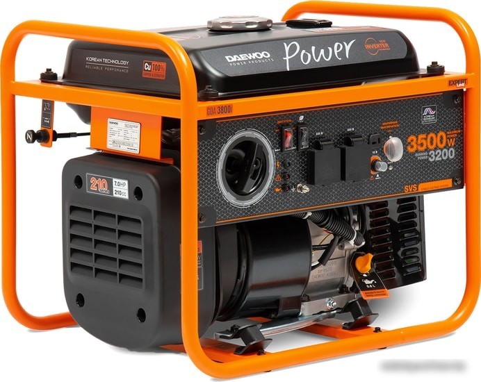 Бензиновый генератор Daewoo Power GDA 3800i