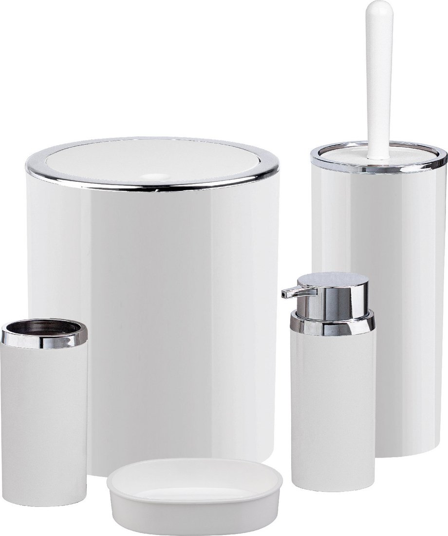 Мусорное ведро Fixsen Round White FX-451-6