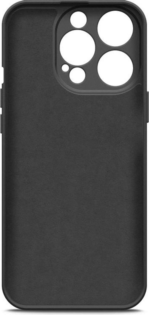 Чехол для телефона BoraSCO Microfiber Case для Apple iPhone 15 Pro 72429 (черный)