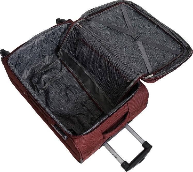 Чемодан-спиннер Redmond NF05-24BR (M, бордовый)