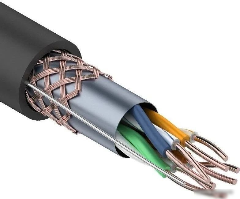 Кабель Rexant SFTP 4PR 24AWG CAT5e 01-0344 (305 м)