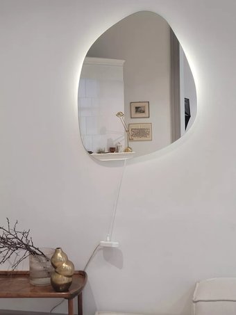 Зеркало с подсветкой eMZe 64x80 LED.NF.64.80.SW.4K (с подсветкой)