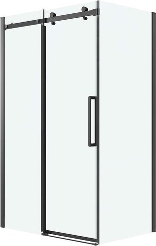 Душевой уголок Grossman Classic 100x80x195 120.K33.04.1080.21.00 (черный матовый/стекло прозрачное)