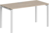Стол Norden 120x70x75 SG.204.OL.63.WH (дуб светлый/белый)