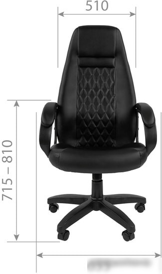 Кресло CHAIRMAN 950LT (черный)