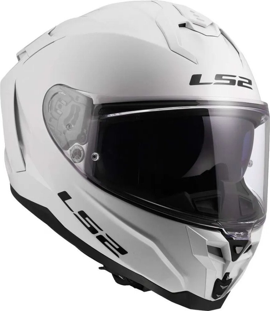 Мотошлем LS2 FF817 Challenger II Solid (2XL, белый)