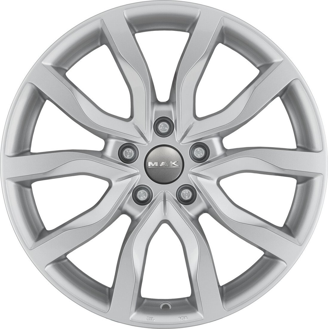 Литые диски MAK Koln 20x8.5" 5x112мм DIA 66.45мм ET 45мм Silver