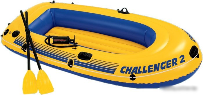Гребная лодка Intex Challenger 2 Set (Intex-68367)