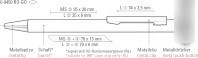 Ручка шариковая UMA Straight Ro Go 0-9450 RO-GO 58-0002 (синий)