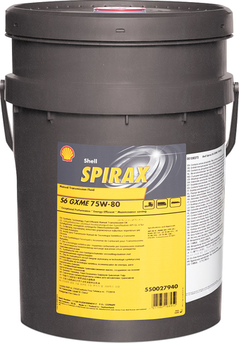 Трансмиссионное масло Shell Spirax S6 GXME 75W-80 20л