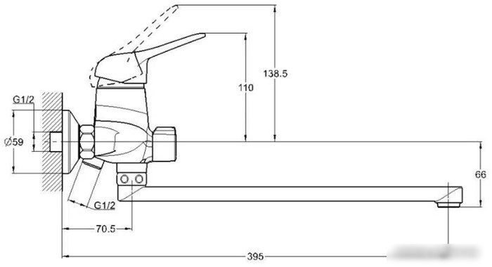 Смеситель Econoce EC0363