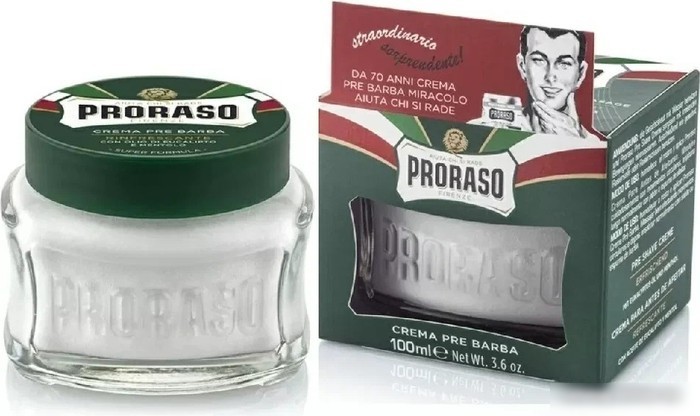 Крем для бритья Proraso Освежающий с маслом эвкалипта и ментолом 100 мл