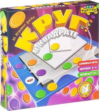Настольная игра Фортуна Круг в квадрате Ф77177