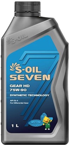 S-OIL SEVEN GEAR HD GL-5 75W-90 1л