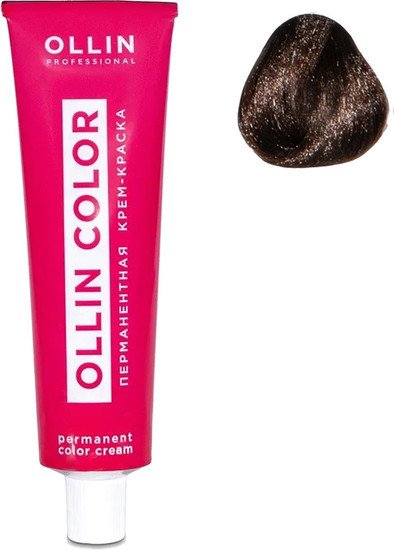 Крем-краска Ollin Professional Color перманентная 5/7 светлый шатен коричневый 60 мл
