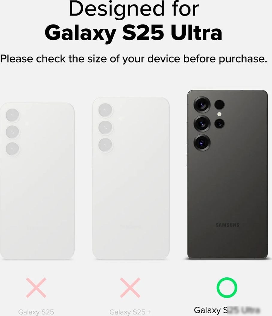 Чехол для телефона Ringke Fusion для Galaxy S25 Ultra Matte Clear