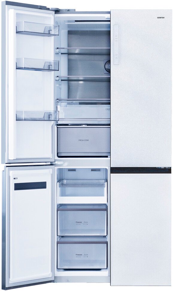 Четырёхдверный холодильник CENTEK CT-1746 White