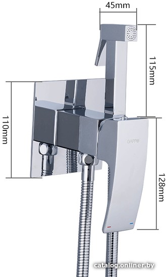 Смеситель Gappo G7207-1