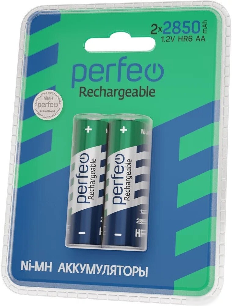 Аккумулятор Perfeo AA2850mAh/2BL 2шт