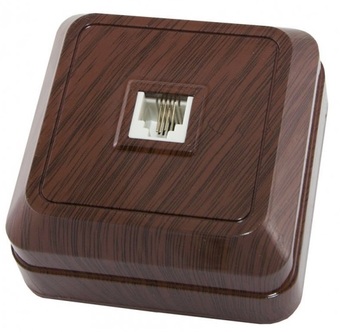 Розетка телефонная TDM Electric Ладога SQ1801-0041