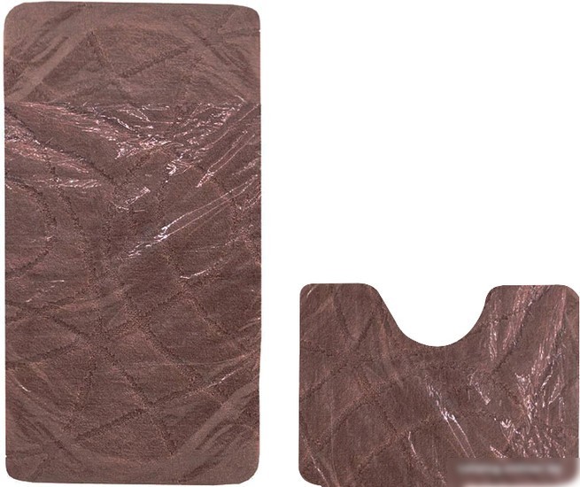 Набор ковриков Gokyildiz Standart 0.5x0.8 CROSS-5002-BROWN