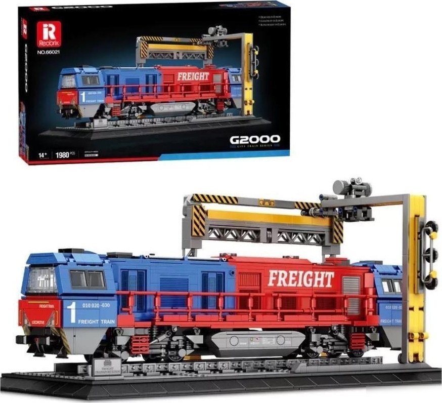 Конструктор Reobrix Грузовой поезд 66021