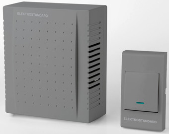 Проводной дверной звонок Elektrostandard DBQ26M WM 1M (серый)