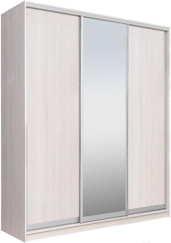 Шкаф-купе Рэйгрупп 176450 YYX Elgon РГ-09.02 (ясень снежный/хром)