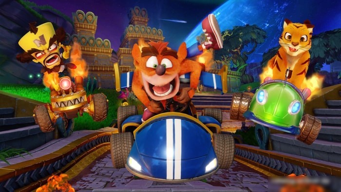 Игра Crash Team Racing Nitro-Fueled для PlayStation 4