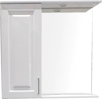 Фабрика Мебельных деталей Шкаф с зеркалом Alba3 850L