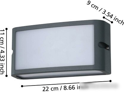 Уличный настенный светильник Eglo Camarda 900808