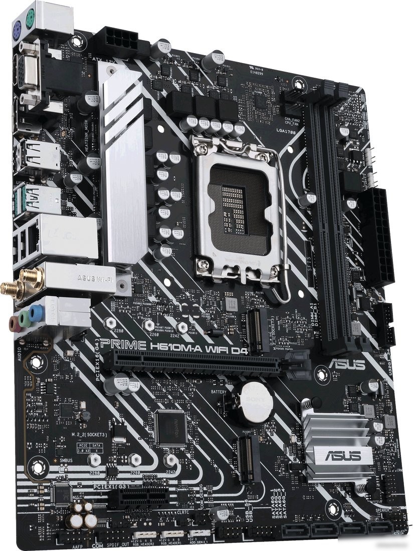 Материнская плата ASUS Prime H610M-A WiFi D4