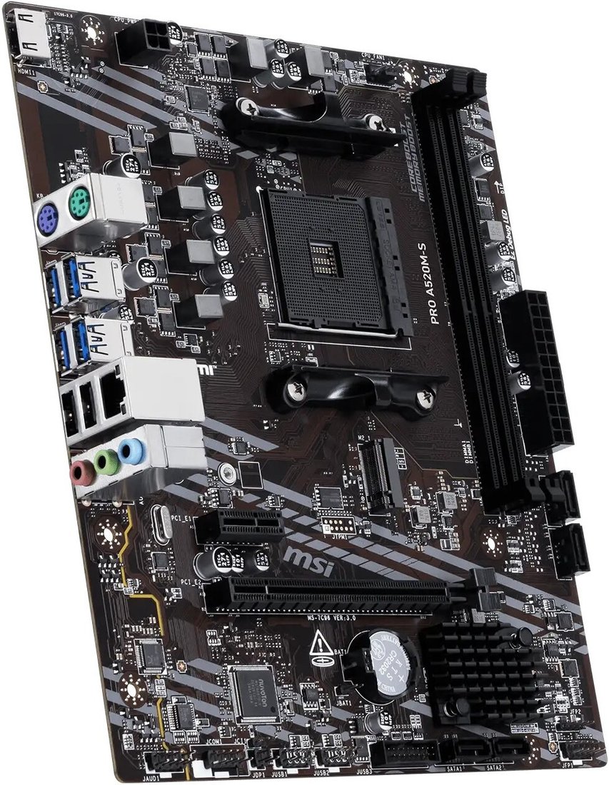 Материнская плата MSI Pro A520M-S