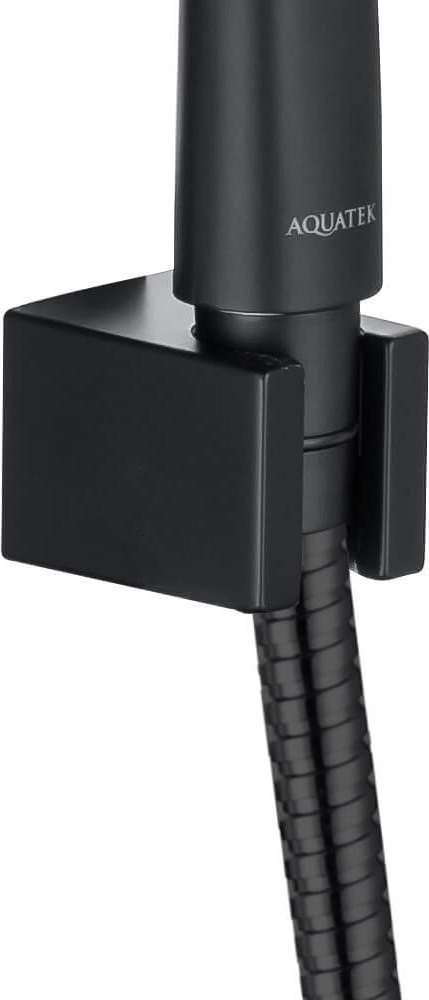 Душевой гарнитур Aquatek Вега AQ2010MB (черный матовый)