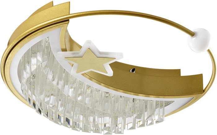 Припотолочная люстра LED4U L8024-450 GD