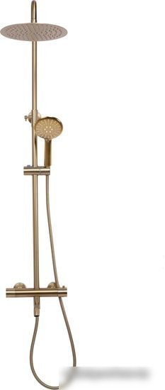Душевая система Rea Lungo matt gold REA-P6604